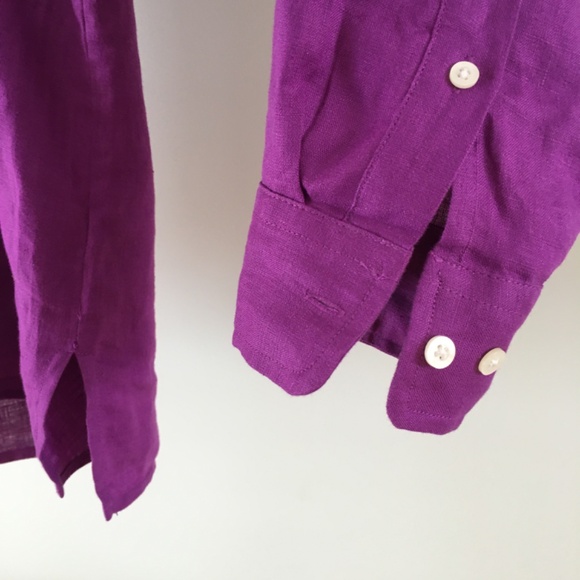 Lauren Ralph Lauren linen tunic sz large - Picture 3 of 8